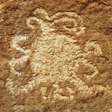 Possible eclipse petroglyph in Chaco Canyon.